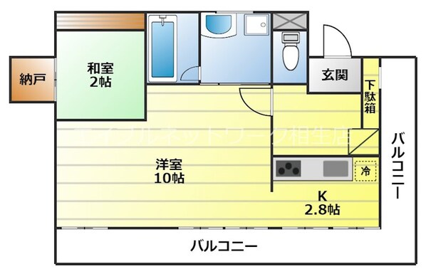 T・Kビルの物件間取画像